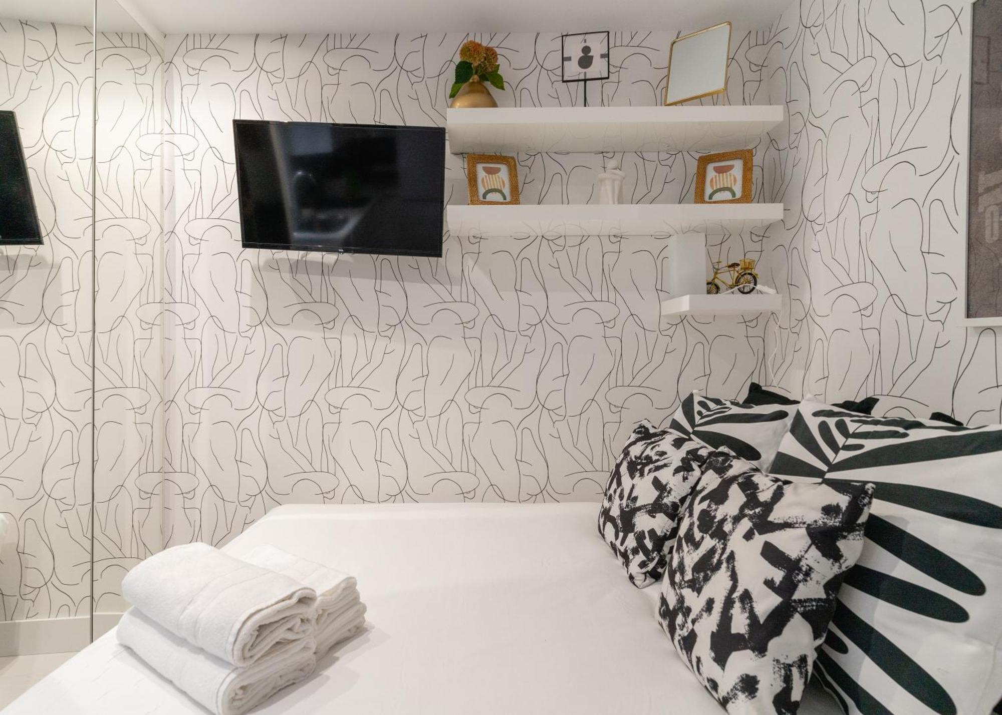 Modern Studio-1Bathroom-Chueca Madrid Exterior foto