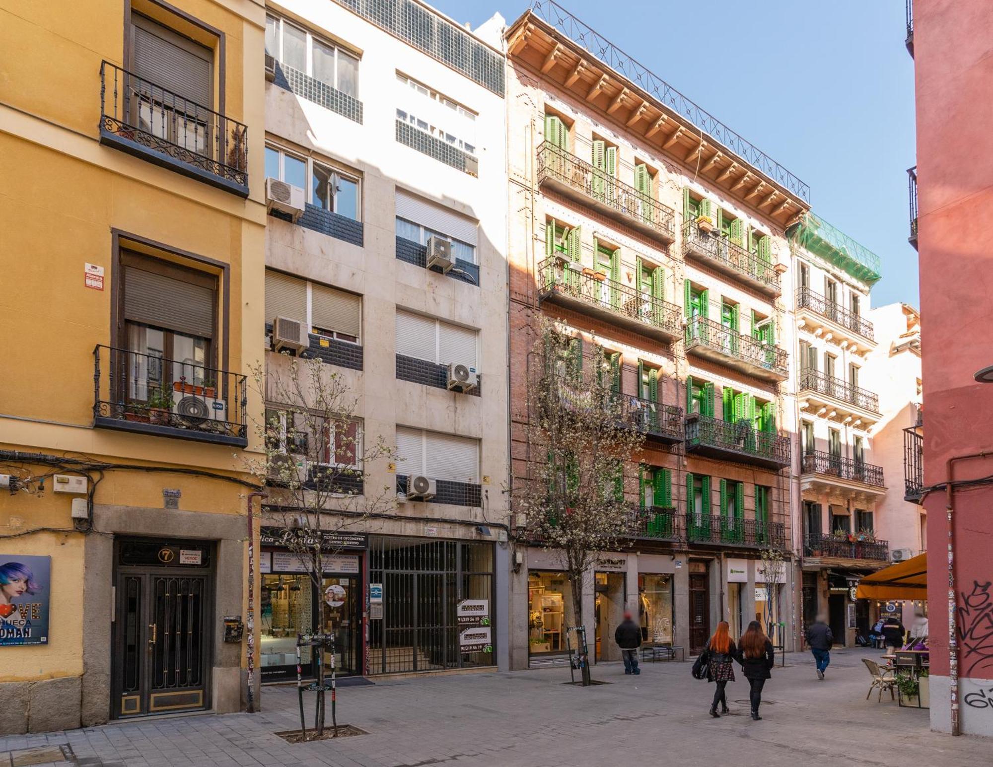 Modern Studio-1Bathroom-Chueca Madrid Exterior foto